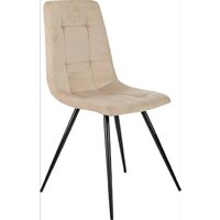 Стул Бюрократ CH-K1 4 шт (бежевый Holland 06/черный) - Превью изображения №2 — Интернет-магазин Time-Shop