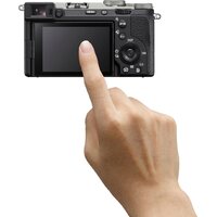 Беззеркальный фотоаппарат Sony Alpha a7C II Body (серебристый) - Превью изображения №9 — Интернет-магазин Time-Shop
