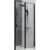 Душевая дверь Allen Brau Priority 3.31036.BBA 294065 (черный браш) - Превью изображения №2 — Интернет-магазин Time-Shop