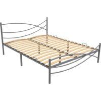 Князев Мебель Калифорния 120x200 КЯ.120.200.С (серый муар)