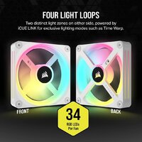 Вентилятор для корпуса Corsair iCUE LINK QX120 RGB CO-9051005-WW - Превью изображения №4 — Интернет-магазин Time-Shop