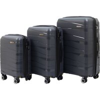 Чемодан-спиннер Pride РР-201 (L, серый) - Превью изображения №11 — Интернет-магазин Time-Shop