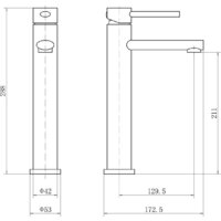 Смеситель Fashun A51234-21 - Превью изображения №3 — Интернет-магазин Time-Shop