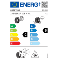 Зимние шины Goodyear UltraGrip Performance+ SUV 235/65R17 108H - Превью изображения №2 — Интернет-магазин Time-Shop