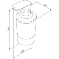 Дозатор для жидкого мыла AM.PM Sensation A3031900 - Превью изображения №5 — Интернет-магазин Time-Shop