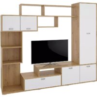 Стенка Stolline Диско СТЛ.150.01 (дуб дикий/белый) - Превью изображения №2 — Интернет-магазин Time-Shop