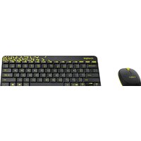 Офисный набор Logitech MK240 Nano 920-008213 (черный) - Превью изображения №2 — Интернет-магазин Time-Shop