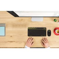 Офисный набор Logitech MK240 Nano 920-008213 (черный) - Превью изображения №6 — Интернет-магазин Time-Shop