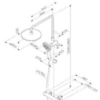 Душевая система  AM.PM ShowerSpot F0780464 - Превью изображения №2 — Интернет-магазин Time-Shop