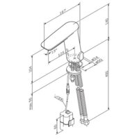Смеситель AM.PM Inspire 2.0 F50A02300 - Превью изображения №8 — Интернет-магазин Time-Shop