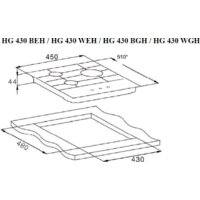 Варочная панель Weissgauff HG 430 WGH - Превью изображения №4 — Интернет-магазин Time-Shop