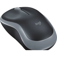 Мышь Logitech M186 (черный/серый) - Превью изображения №3 — Интернет-магазин Time-Shop