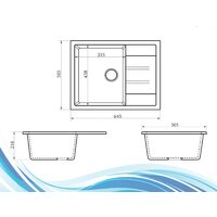 Кухонная мойка Berge BR-6502 + Like F8007122 (черный) - Превью изображения №23 — Интернет-магазин Time-Shop
