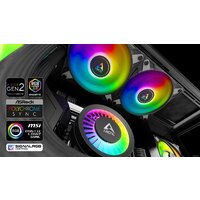 Система жидкостного охлаждения для процессора Arctic Liquid Freezer III 240 A-RGB Black ACFRE00142A - Превью изображения №8 — Интернет-магазин Time-Shop