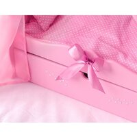 Кроватка для кукол Leader Toys Diamond Princes c царским балдахином 72219 (розовый) - Превью изображения №7 — Интернет-магазин Time-Shop