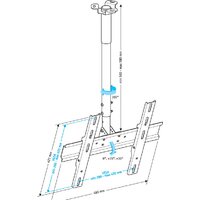 Кронштейн для телевизора Holder PR-101 (белый) - Превью изображения №3 — Интернет-магазин Time-Shop