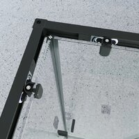 Душевая стенка Benetto BEN_901_BL_C 1950x800x800 - Превью изображения №2 — Интернет-магазин Time-Shop