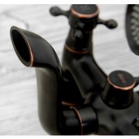 Смеситель Rea Retro Old REA-B0224 (черный) - Превью изображения №7 — Интернет-магазин Time-Shop