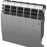 Биметаллический радиатор Royal Thermo BiLiner 350 Silver Satin (6 секций) - Превью изображения №1 — Интернет-магазин Time-Shop