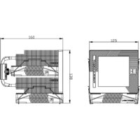 Кулер для процессора Thermalright Phantom Spirit 120 Vision SNOW (белый) - Превью изображения №3 — Интернет-магазин Time-Shop