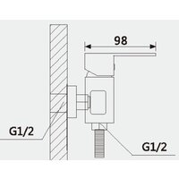 Смеситель Vieir V113541-G - Превью изображения №2 — Интернет-магазин Time-Shop