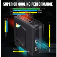 Корпус GameMax Dragon Knight 2 (черный) - Превью изображения №4 — Интернет-магазин Time-Shop