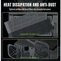 Корпус GameMax Dragon Knight 2 (черный) - Превью изображения №5 — Интернет-магазин Time-Shop