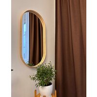 Зеркало EMZE Loft Oval 50x100 LOFT.50.100.DUB (дуб) - Превью изображения №5 — Интернет-магазин Time-Shop