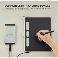 Графический планшет Parblo Ninos M (зеленый) - Превью изображения №11 — Интернет-магазин Time-Shop