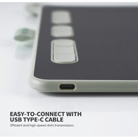 Графический планшет Parblo Ninos M (зеленый) - Превью изображения №5 — Интернет-магазин Time-Shop