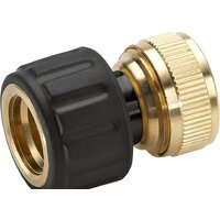 Karcher Коннектор с аквастопом для шлангов 3/4 латунь 2.645-018.0