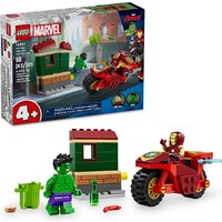 Конструктор LEGO Super Heroes Железный человек на мотоцикле и Халк 76287 - Превью изображения №3 — Интернет-магазин Time-Shop