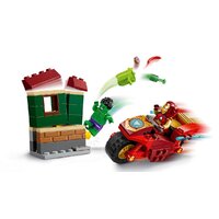 Конструктор LEGO Super Heroes Железный человек на мотоцикле и Халк 76287 - Превью изображения №5 — Интернет-магазин Time-Shop