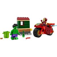 Конструктор LEGO Super Heroes Железный человек на мотоцикле и Халк 76287 - Превью изображения №4 — Интернет-магазин Time-Shop