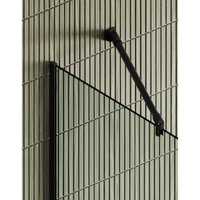 Душевая стенка MaybahGlass 195x89 MGD-732-6у (прозрачное стекло/черный) - Превью изображения №3 — Интернет-магазин Time-Shop