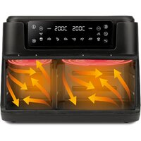 Аэрогриль (аэрофритюрница) Girmi Double Air Fryer FG26 - Превью изображения №2 — Интернет-магазин Time-Shop