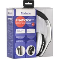 Наушники Defender FreeMotion B525 (черный/белый) - Превью изображения №5 — Интернет-магазин Time-Shop