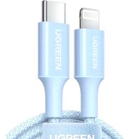 Ugreen US532 90448 USB Type-C - Lightning (1 м, голубой)