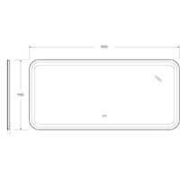  Cezares Зеркало CZR-SPC-STYLUS-1500-700-TCH-WARM - Превью изображения №2 — Интернет-магазин Time-Shop