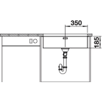 Кухонная мойка Blanco Solis 700-U 526125 (полированная) - Превью изображения №4 — Интернет-магазин Time-Shop