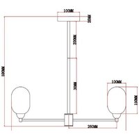 Подвесная люстра Moderli Gracy V10849-4P - Превью изображения №2 — Интернет-магазин Time-Shop