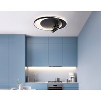 Припотолочная люстра Ambrella light FL51393/1+2 BK - Превью изображения №8 — Интернет-магазин Time-Shop