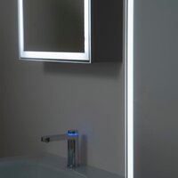  Lauter Шкаф с зеркалом Emma (с подсветкой, черный мат) - Превью изображения №6 — Интернет-магазин Time-Shop