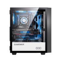 Корпус GameMax Brufen C3 (черный/белый) - Превью изображения №6 — Интернет-магазин Time-Shop