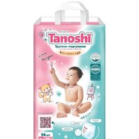 Трусики-подгузники Tanoshi Baby Pants M 6-11 кг (56 шт) - Превью изображения №2 — Интернет-магазин Time-Shop
