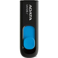ADATA DashDrive UV128 128GB (черный/синий)