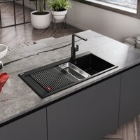 Кухонная мойка Franke Mythos MTG 611-100 114.0743.108 (оникс) - Превью изображения №3 — Интернет-магазин Time-Shop