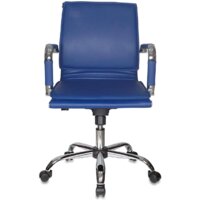 Офисное кресло Бюрократ CH-993-Low/Blue (синий) - Превью изображения №2 — Интернет-магазин Time-Shop