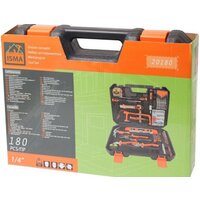 Набор домашнего мастера ISMA 20180 (180 предметов) - Превью изображения №2 — Интернет-магазин Time-Shop