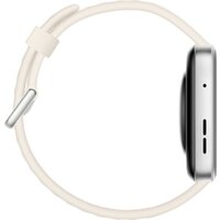 Умные часы Huawei Watch FIT 4 (серебристый, с бежевым силиконовым ремешком, международная версия) - Превью изображения №6 — Интернет-магазин Time-Shop